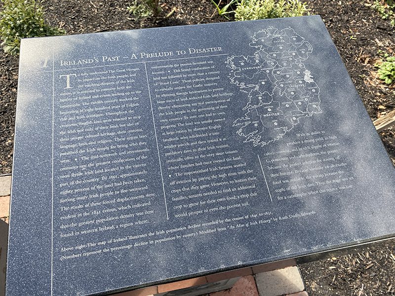 Ireland's Past Story at the Irish Memorial in Philadelphia