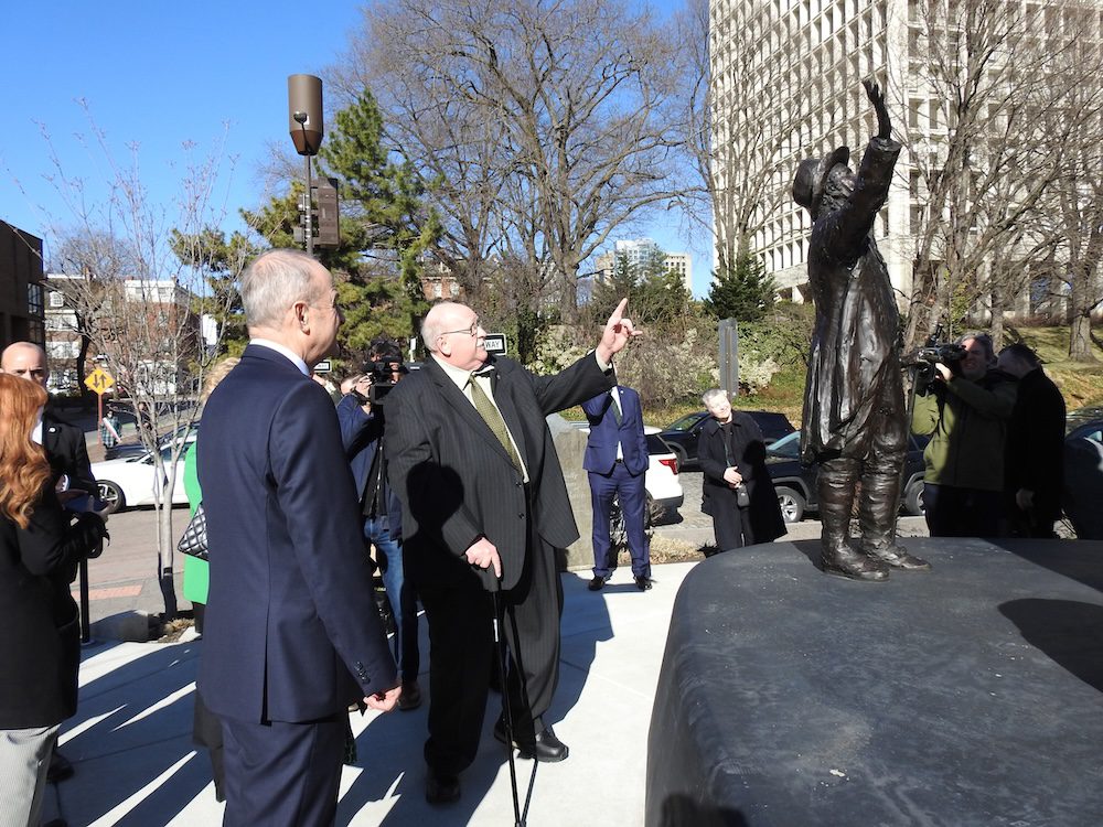 Taoiseach Micheál Martin Visits the Irish Memorial