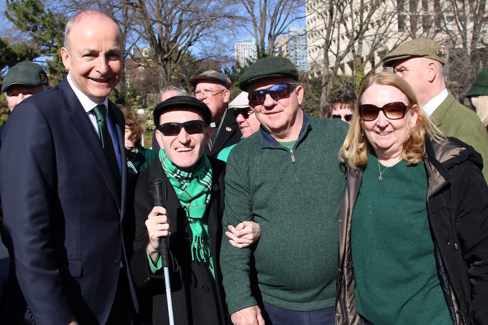 Taoiseach Micheál Martin Visits the Irish Memorial