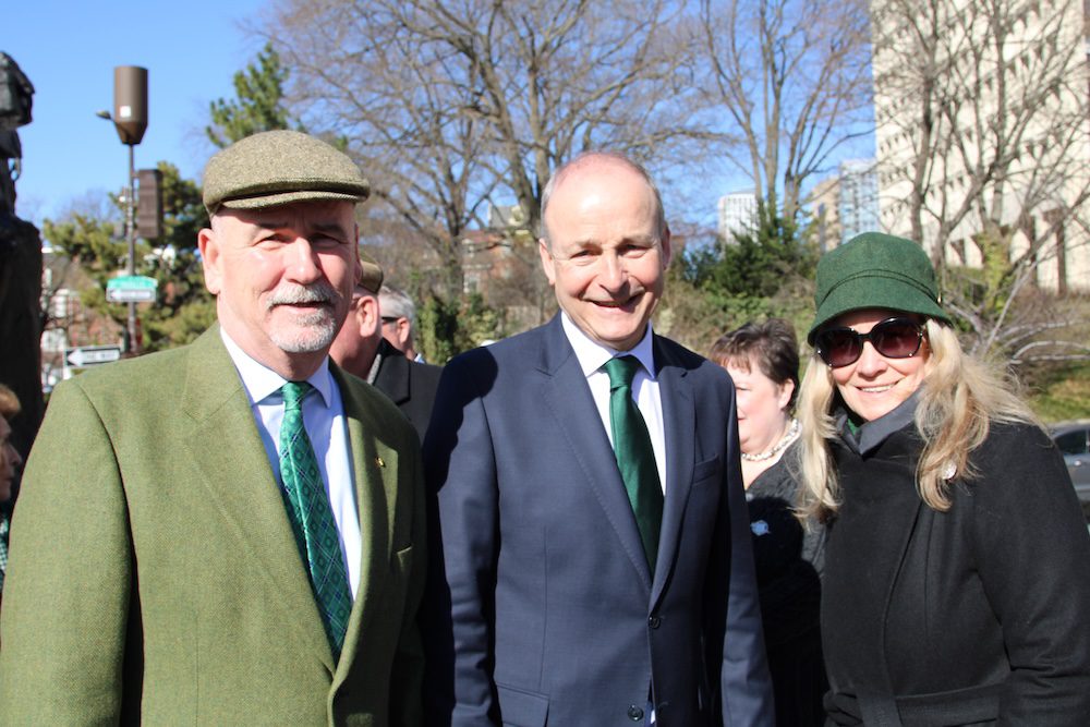 Taoiseach Micheál Martin Visits the Irish Memorial