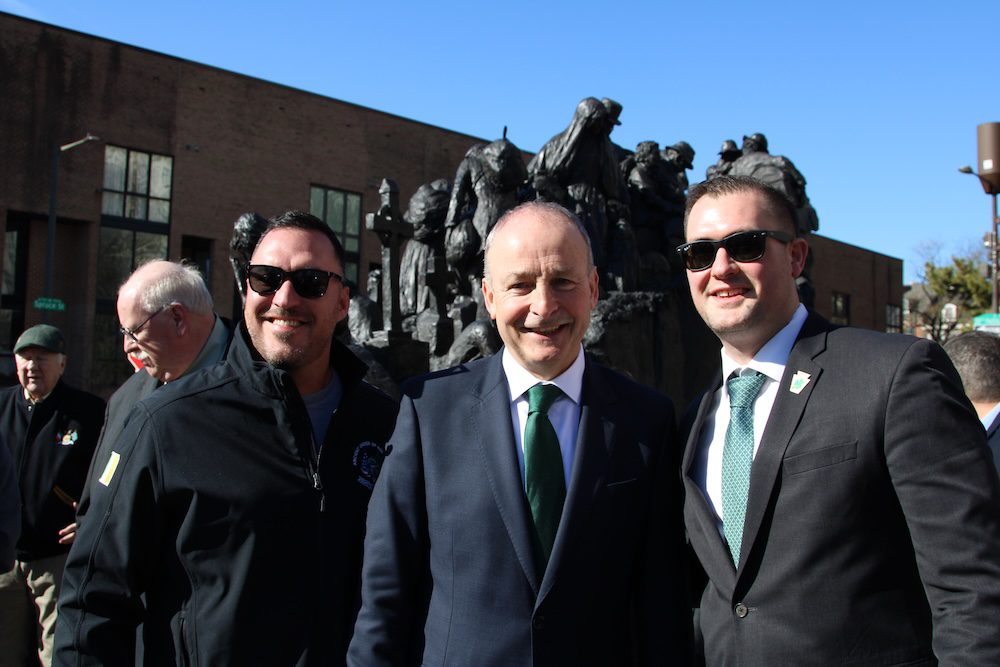 Taoiseach Micheál Martin Visits the Irish Memorial