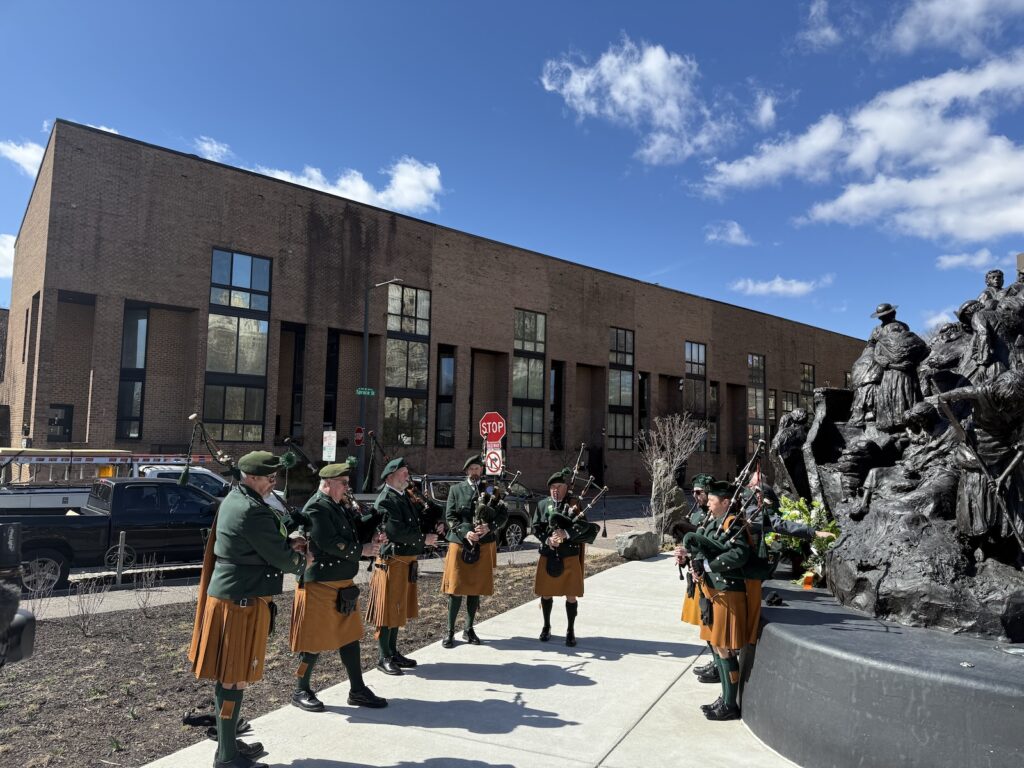 Saint Patrick's Day Commeration at The Irish Memorial