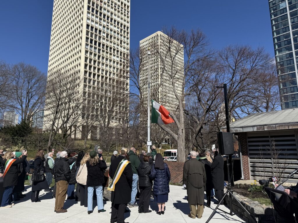 Saint Patrick's Day Commeration at The Irish Memorial