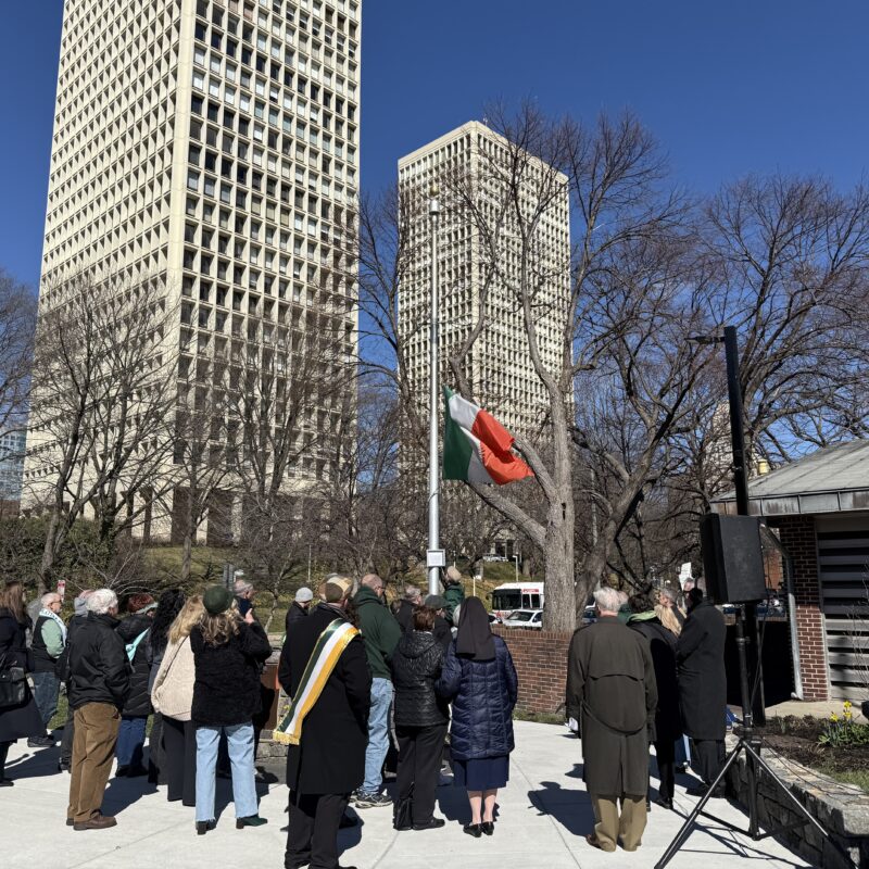Saint Patrick's Day Commeration at The Irish Memorial