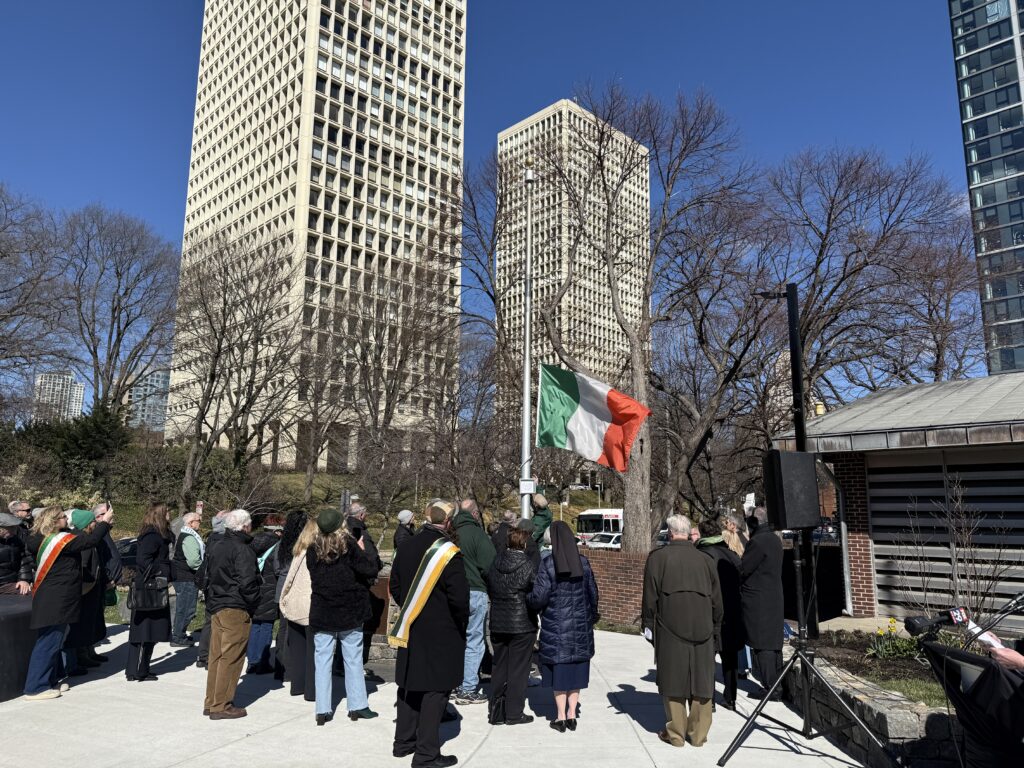Saint Patrick's Day Commeration at The Irish Memorial