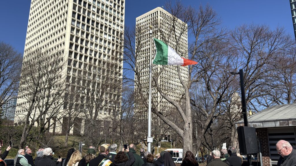 Saint Patrick's Day Commeration at The Irish Memorial
