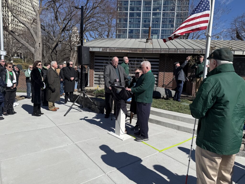 Saint Patrick's Day Commeration at The Irish Memorial