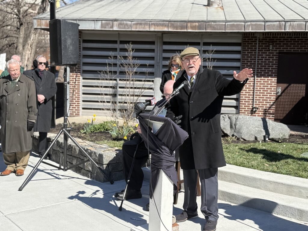 Honorable Jack Duggan Saint Patrick's Day Commeration at The Irish Memorial